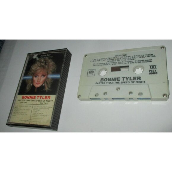 Bonnie Tyler – Faster Than The Speed Of Night on cassette (CBS Records, 1983) - Picture 1 of 2